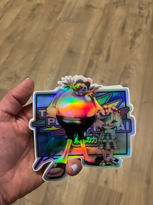 Custom Holographic Logo Stickers | Personalized Business Labels