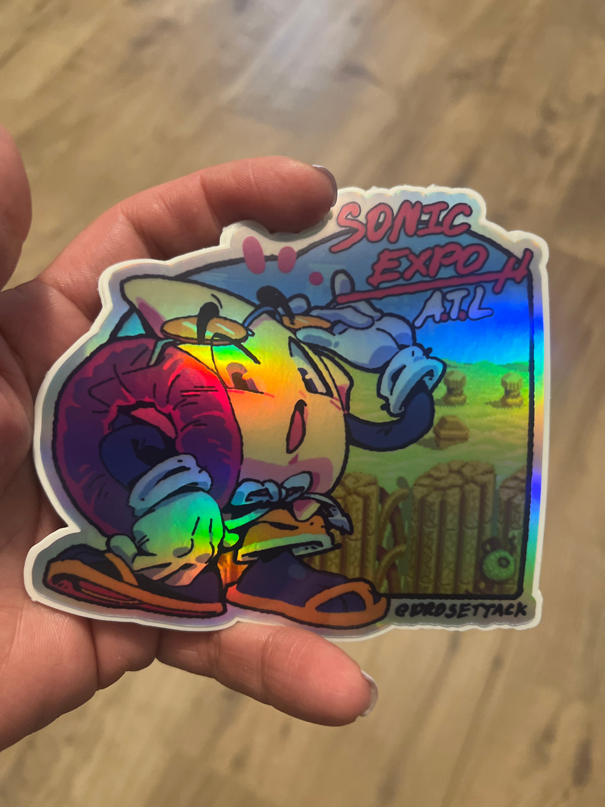 Custom Holographic Logo Stickers | Personalized Business Labels