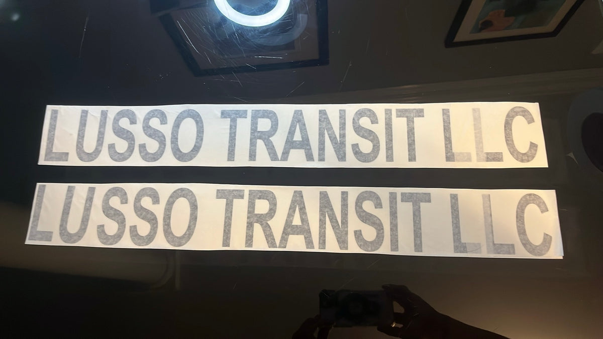 Custom Vinyl Lettering And Logo Decals For Windows, Doors And Vehicles