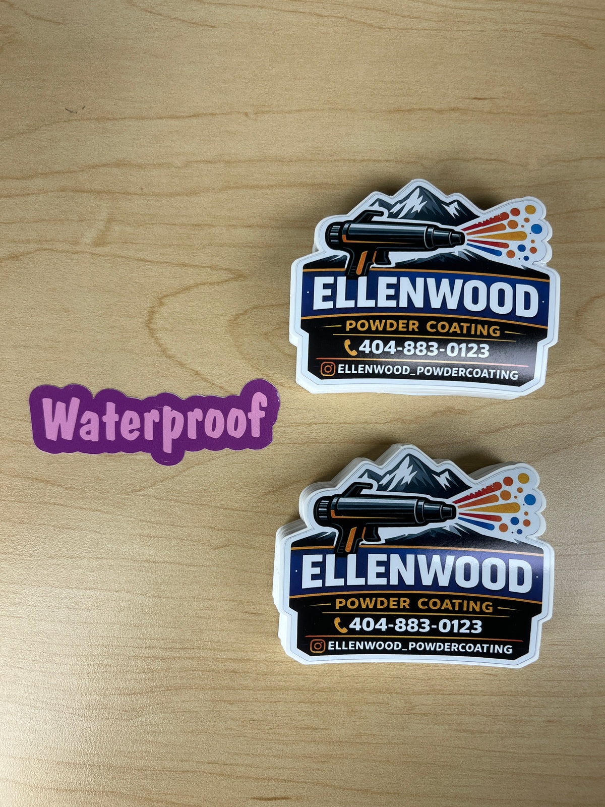 Custom Logo Stickers Personalized Vinyl Product Labels