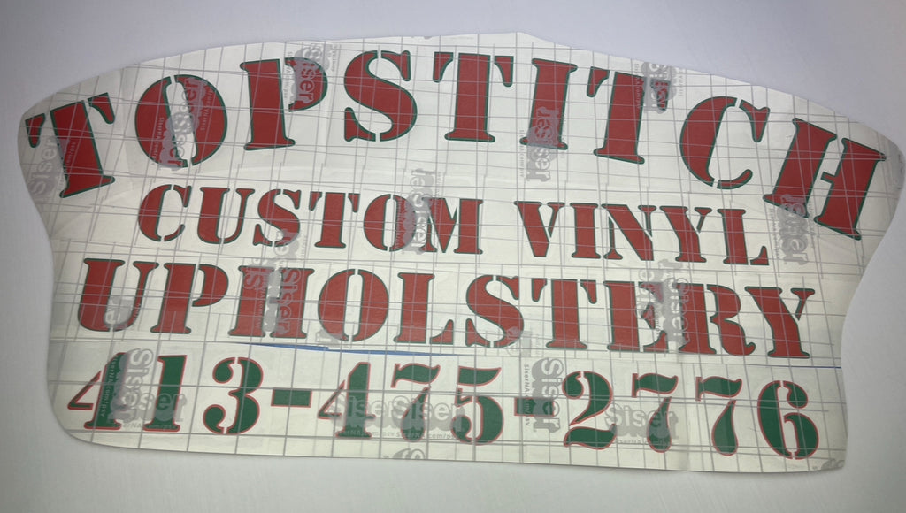 Custom Vinyl Lettering And Logo Decals For Windows, Doors And Vehicles