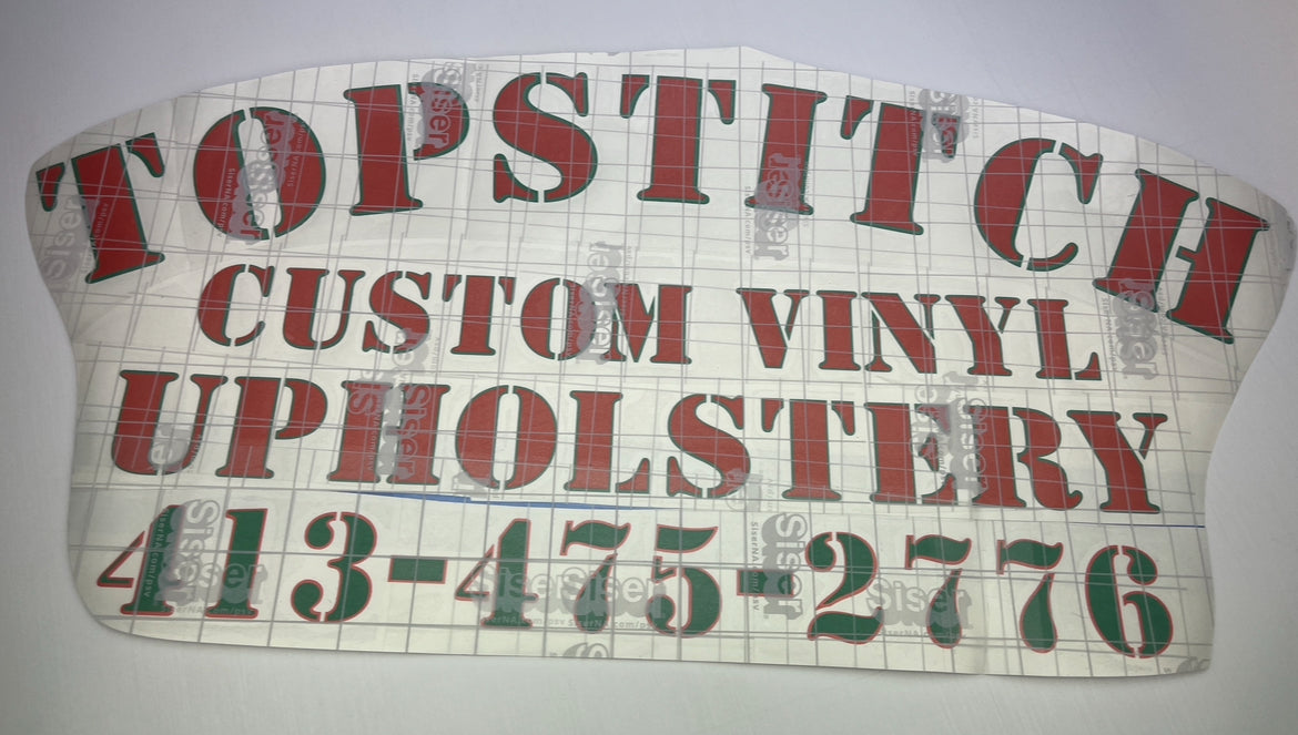 Custom Vinyl Lettering And Logo Decals For Windows, Doors And Vehicles