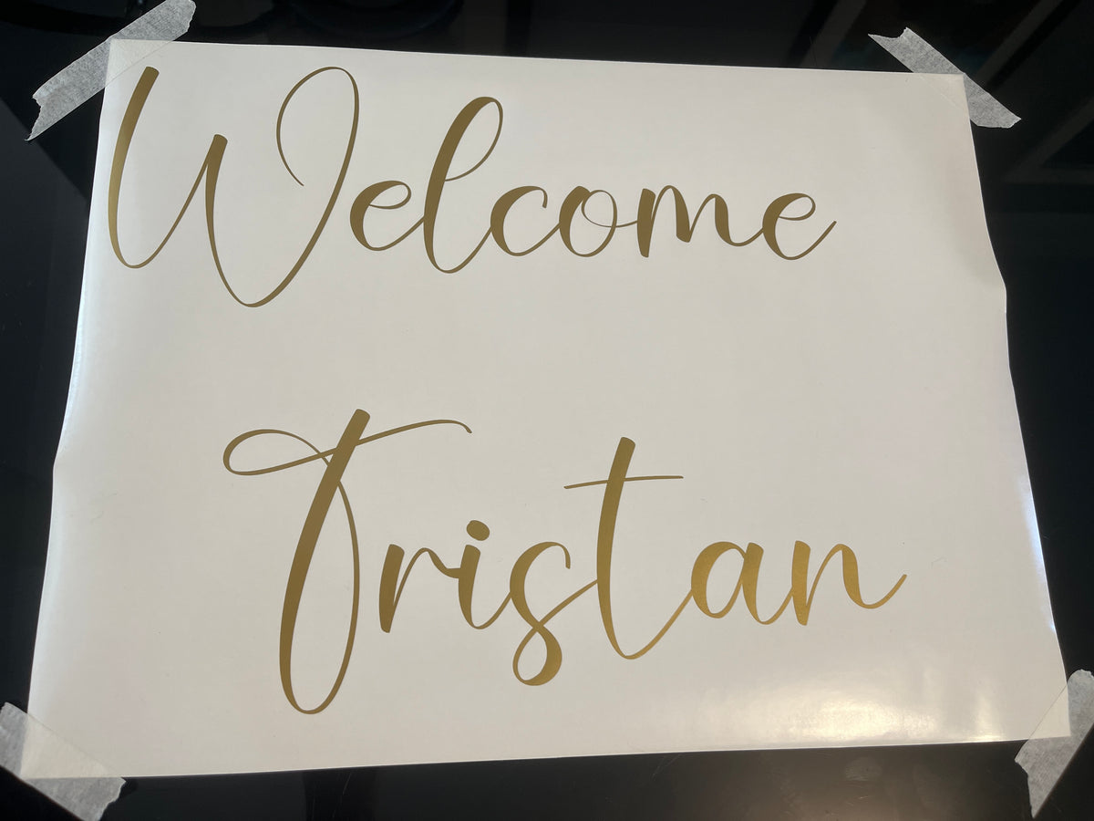 Custom Vinyl Lettering And Logo Decals For Windows, Doors And Vehicles