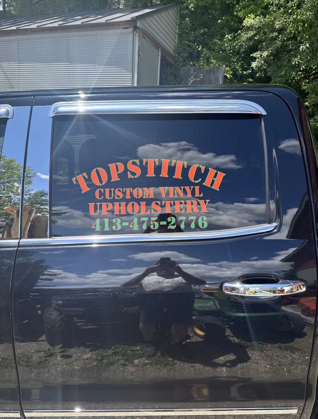 Custom Vinyl Lettering And Logo Decals For Windows, Doors And Vehicles
