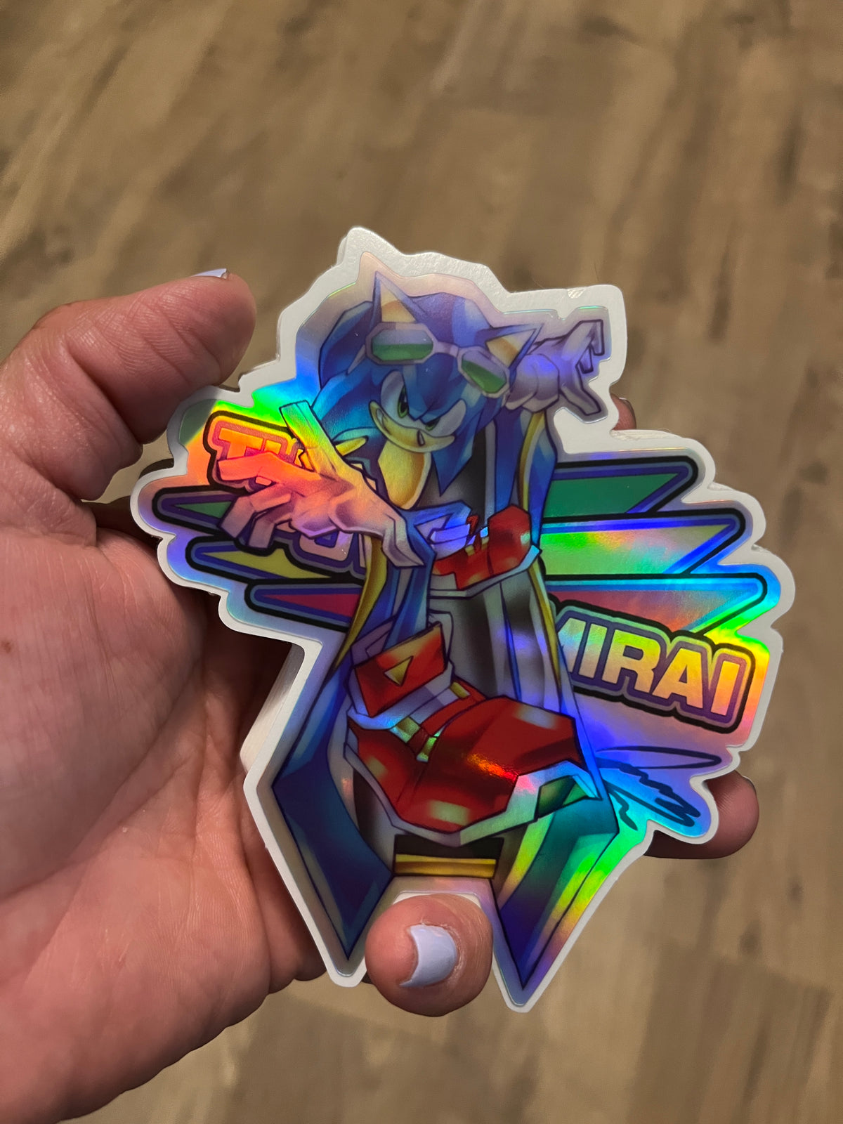 Custom Holographic Logo Stickers | Personalized Business Labels