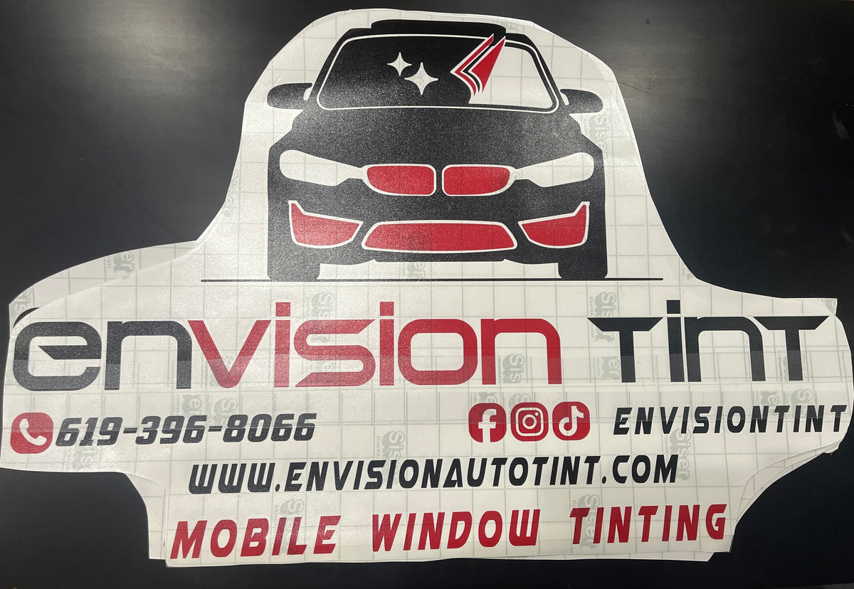 Custom Vinyl Lettering And Logo Decals For Windows, Doors And Vehicles