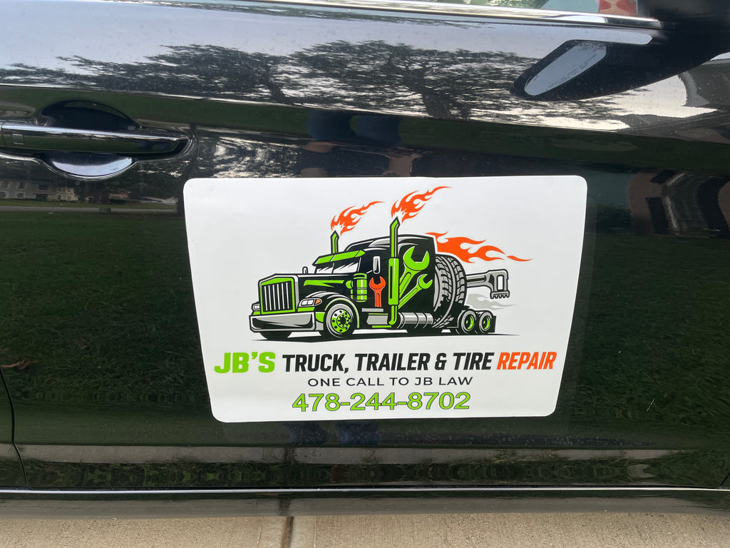 Custom Vehicle Magnets - Personalized Business Logo Signs For Cars And Trucks