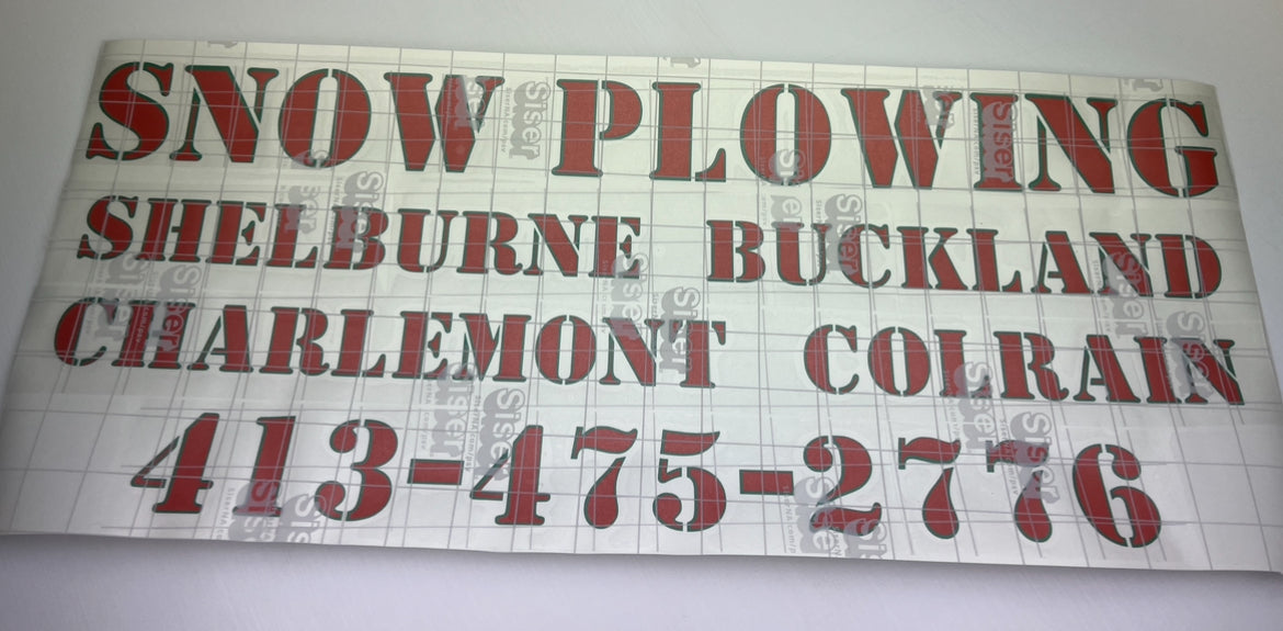 Custom Vinyl Lettering And Logo Decals For Windows, Doors And Vehicles