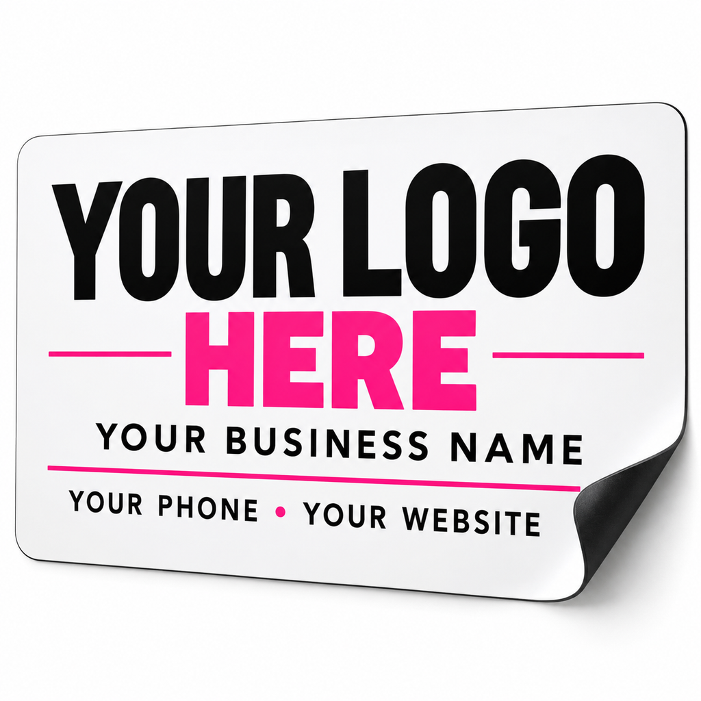 Custom Vehicle Magnets - Personalized Business Logo Signs For Cars And Trucks
